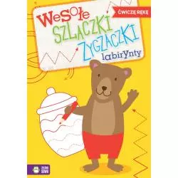 WESOŁE SZLACZKI ZYGZACZKI LABIRYNTY 2 4+ - Zielona Sowa