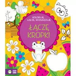 KOLORUJĘ ŁĄCZĘ ROZWIĄZUJĘ ŁĄCZĘ KROPKI 4+ - Zielona Sowa