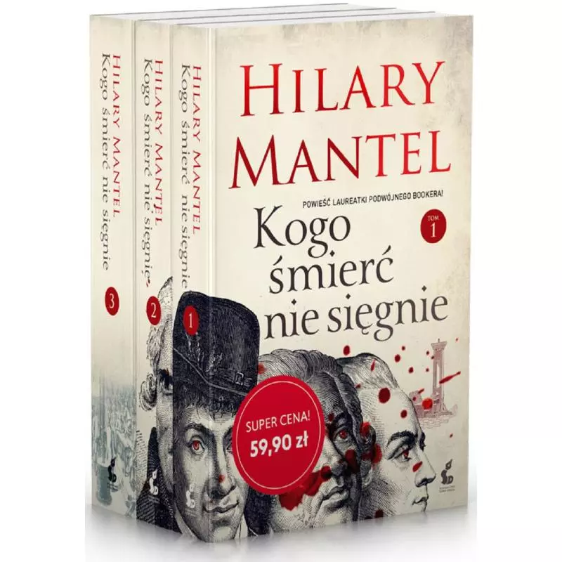 PAKIET KOGO ŚMIERĆ NIE SIĘGNIE Hilary Mantel - Sonia Draga