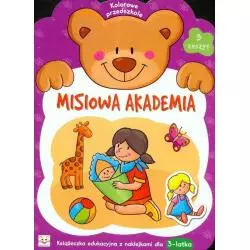 MISIOWA AKADEMIA ZESZYT 3 KSIĄŻECZKA EDUKACYJNA Z NAKLEJKAMI DLA 3-LATKA Anna Podgórska - Aksjomat