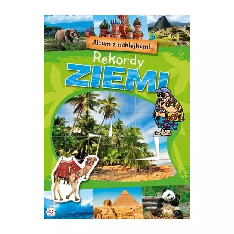 ALBUM Z NAKLEJKAMI. REKORDY ZIEMI. 