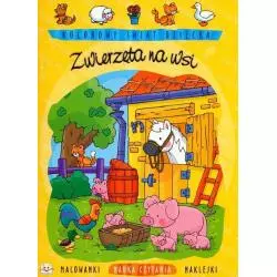 KOLOROWY ŚWIAT DZIECKA ZWIERZĘTA NA WSI 