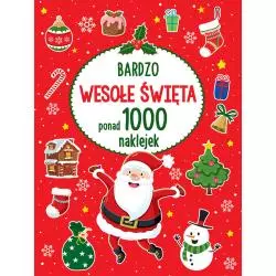 BARDZO WESOŁE ŚWIĘTA PONAD 1000 NAKLEJEK - Wilga