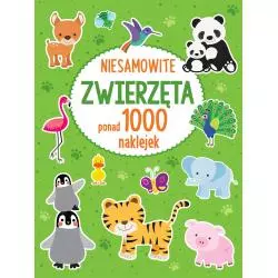 NIESAMOWITE ZWIERZĘTA PONAD 1000 NAKLEJEK - Wilga