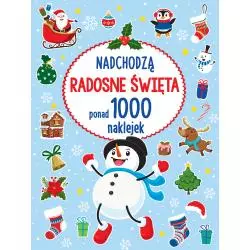 NADCHODZĄ RADOSNE ŚWIĘTA PONAD 1000 NAKLEJEK - Wilga