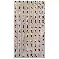 96 LITERY I CYFRY SAMOPRZYLEPNE DO SCRAPBOOKINGU