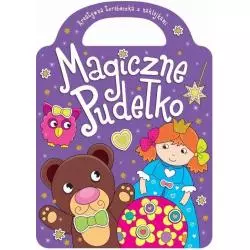 MAGICZNE PUDEŁKO KREATYWNA TOREBECZKA Z NAKLEJKAMI