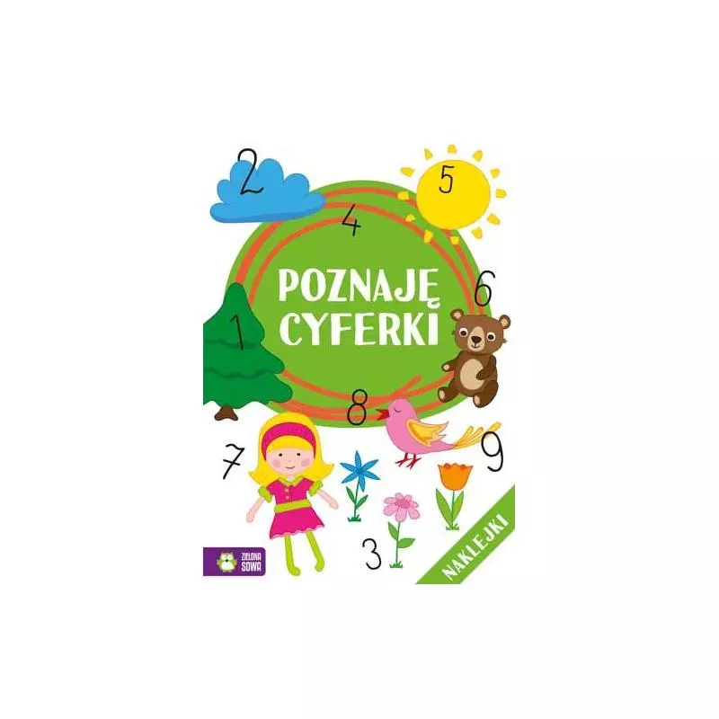 POZNAJĘ CYFERKI 4+ - Zielona Sowa