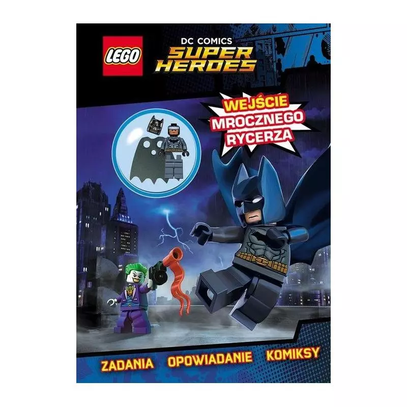 LEGO SUPER HEROES WEJŚCIE MROCZNEGO RYCERZA LNC 451 