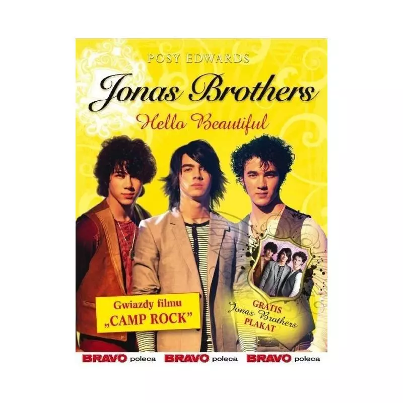 JONAS BROTHERS HELLO BEAUTIFUL Edwards Posy - Hachette