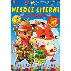 WESOŁE LITERKI KOLOROWANKA - Fenix