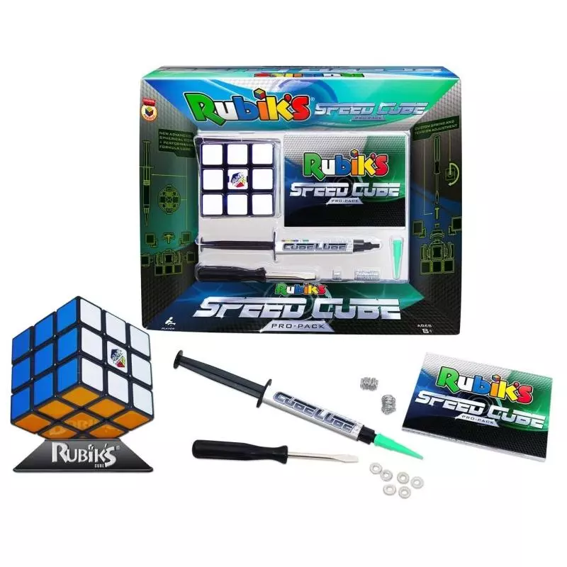 KOSTKA RUBIKA 3X3 ZESTAW SPEED CUBE 8+ - Tm Toys