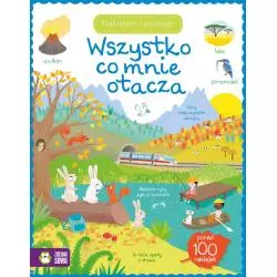 WSZYSTKO CO MNIE OTACZA NAKLEJAM I POZNAJĘ 4+ - Zielona Sowa