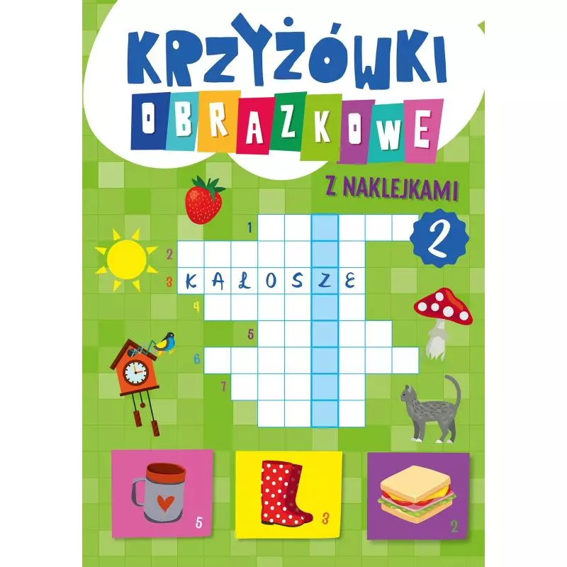 KRZYŻÓWKI OBRAZKOWE Z NAKLEJKAMI 2 - Wilga