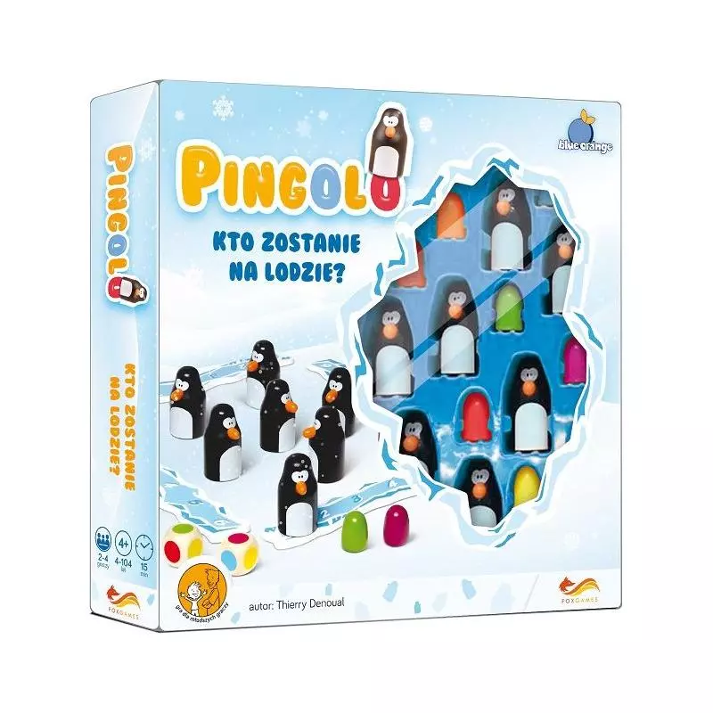 PINGOLO GRA PLANSZOWA 4+ - FoxGames PINGOLO GRA PLANSZOWA 4+ - FoxGames