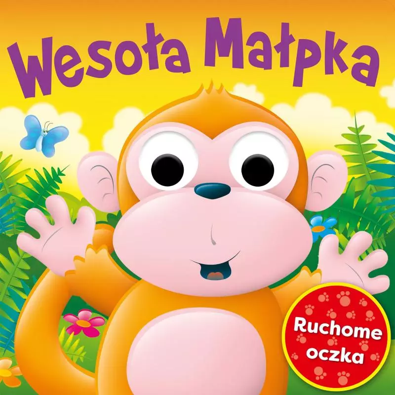 WESOŁA MAŁPKA RUCHOME OCZKA - Wilga