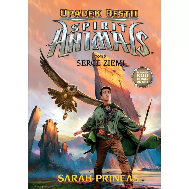 SPIRIT ANIMALS UPADEK BESTII 5 SERCE ZIEMI Sarah Prineas - Wilga