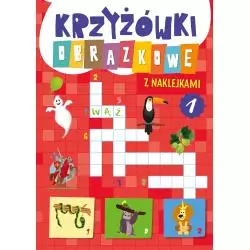 KRZYŻÓWKI OBRAZKOWE Z NAKLEJKAMI - Wilga