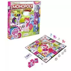 MONOPOLY JUNIOR MY LITTLE PONY GRA PLANSZOWA 5+ - Hasbro MONOPOLY JUNIOR MY LITTLE PONY GRA PLANSZOWA 5+ - Hasbro