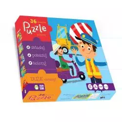 POJAZDY PUZZLE 36 ELEMENTÓW 4+