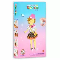 DZIEWCZYNKA KREATYWNE KORALIKI 95 SZT. 5+