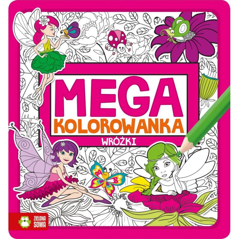 WRÓŻKI MEGAKOLOROWANKA 6+