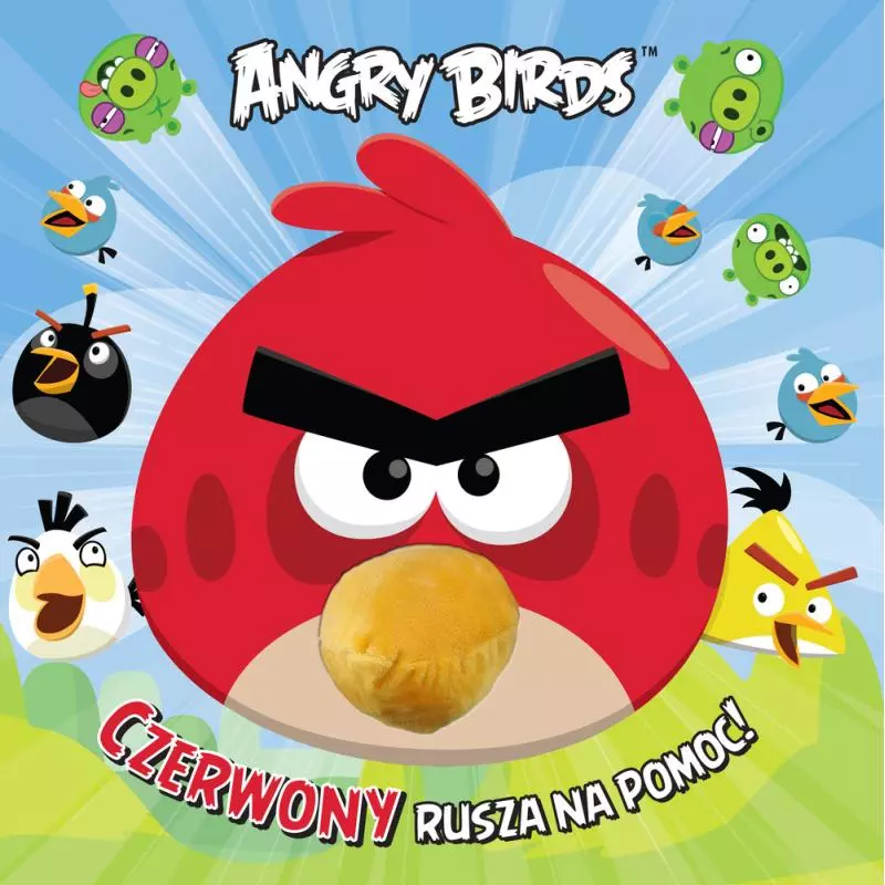 CZERWONY RUSZA NA POMOC ANGRY BIRDS - Wilga