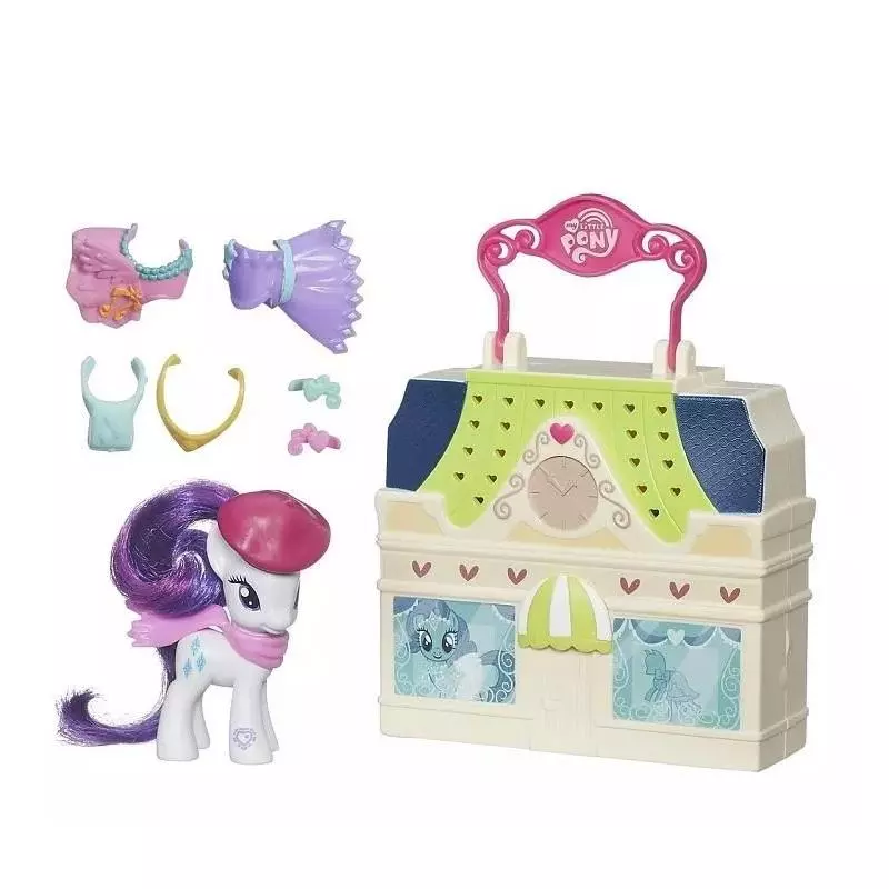 MY LITTLE PONY KUCYKOWE OPOWIEŚCI SKLEP Z UBRANIAMI RARITY 3+ - Hasbro