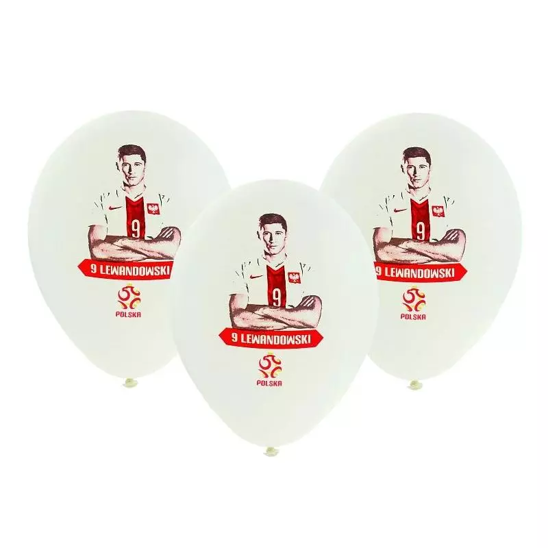 BALONY BIAŁE LEWANDOWSKI + KRYCHOWIAK