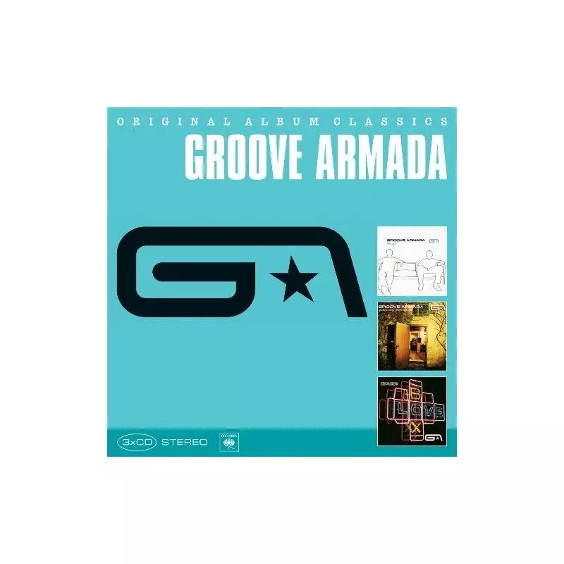 GROOVE ARMADA ORIGINAL ALBUM CLASSICS MUZYKA 3xCD 
