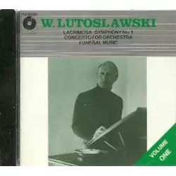WITOLD LUTOSŁAWSKI LACRIMOSA / SYMPHONY No. 1/ CONCERTO FOR ORCHESTRA MUZYKA CD