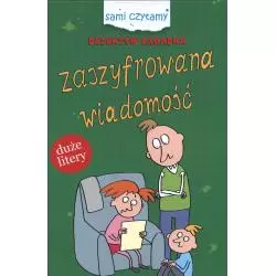 ZASZYFROWANA WIADOMOŚĆ DETEKTYW ZAGADKA SAMI CZYTAMY - SBM