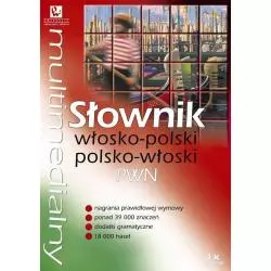 MULTIMEDIALNY SŁOWNIK WŁOSKO-POLSKI POLSKO WŁOSKI PWN CD-ROM