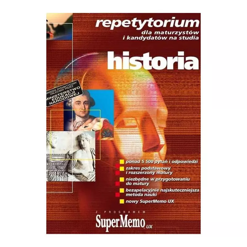 HISTORIA REPETYTORIUM DLA MATURZYSTÓW I KANDYDATÓW NA STUDIA CD-ROM