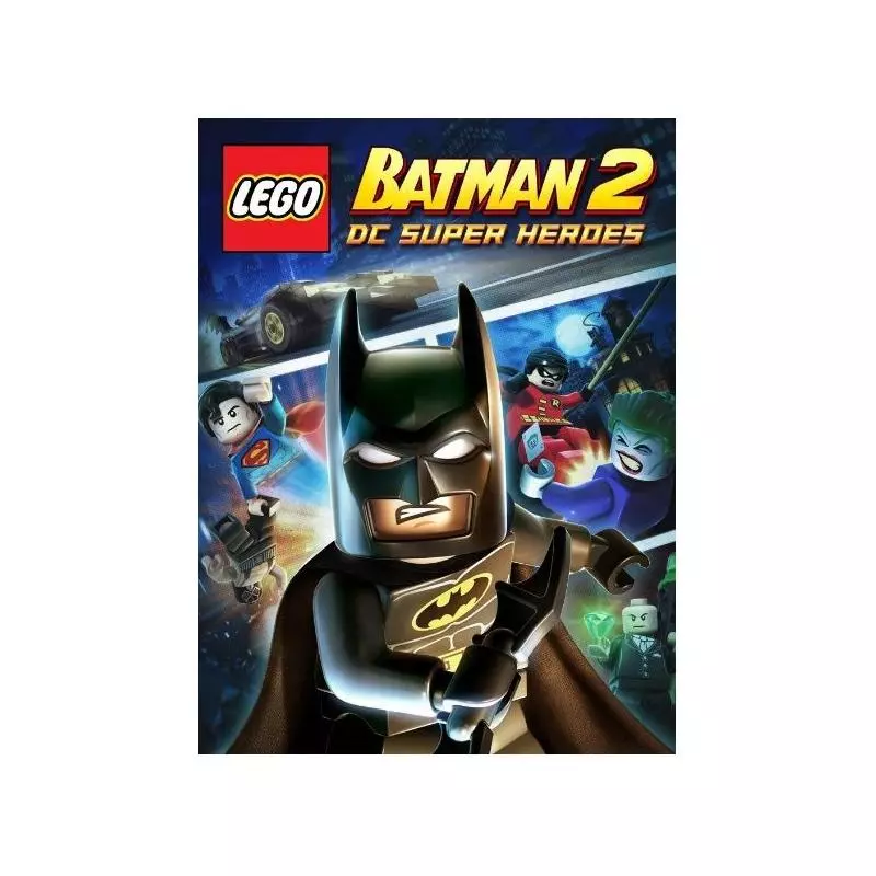 LEGO BATMAN 2 DC SUPER HEROES GRA PC + KOSZULKA KOLEKCJONERSKA XL