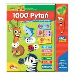 1000 PYTAŃ CAROTINA KSIĄŻKA + GRA 3-6 LAT - Lisciani